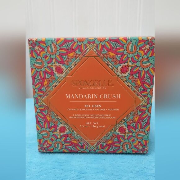 Spongelle Other - NEW SPONGELLÉ® Boxed Duo 30+  Body Wash-Infused Buffers Mandarin Crush